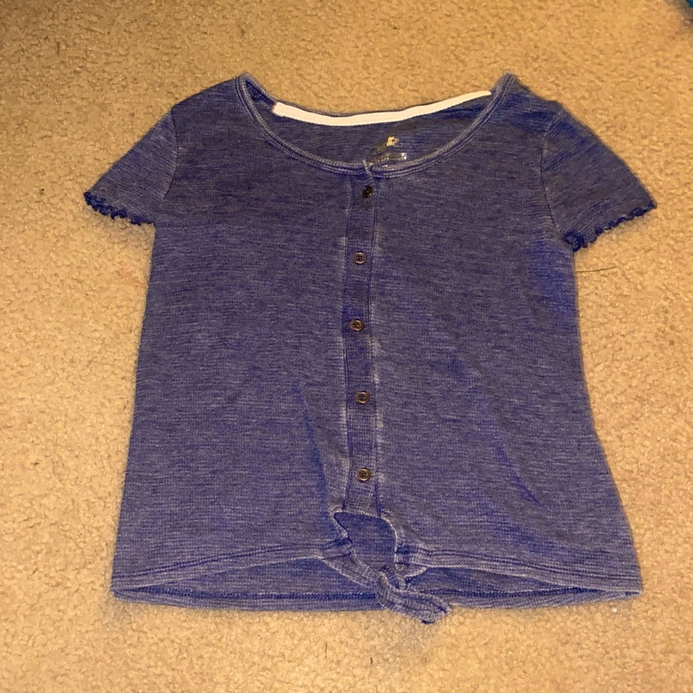 Justice button up shirt